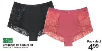 Zeeman Braguitas de cintura alt oferta