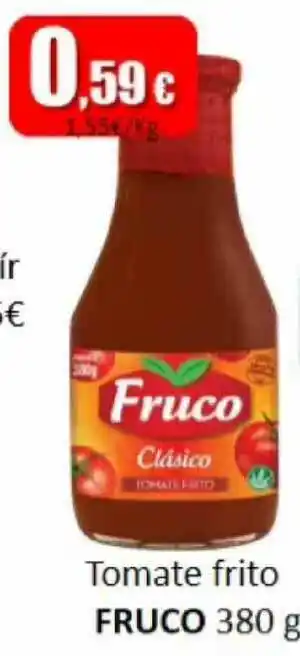 Super Alcoop Tomate Frito Fruco 380g oferta