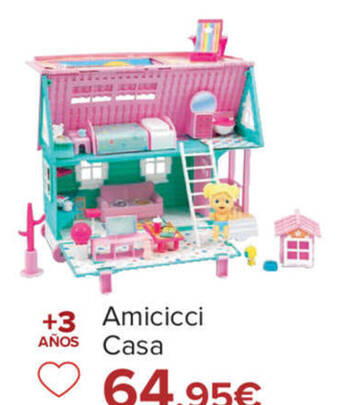 Carrefour +3 Amicicci AÑOS Casa Casa oferta