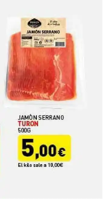 Hiperber Turron Jamón Serrano 500g oferta