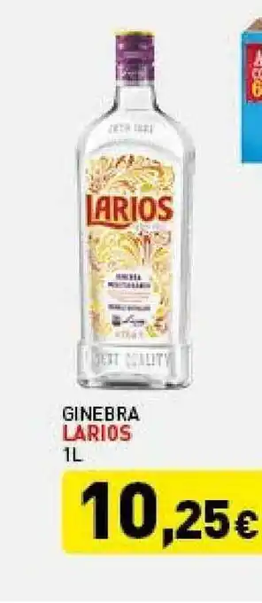 Hiperber Ginebra Larios 1l oferta