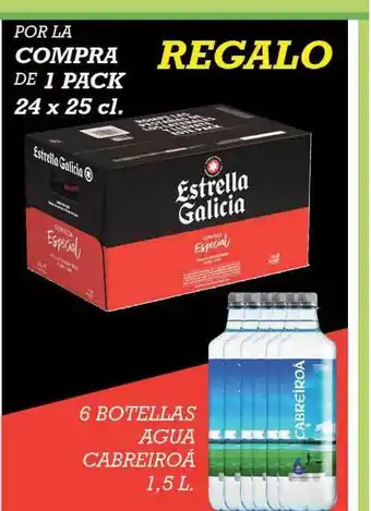 Cash Ifa 6 Botellas Agua Cabreiroá 24x25cl oferta