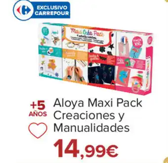 Carrefour Aloya Maxi Pack AÑOS Creaciones y Manualidades oferta