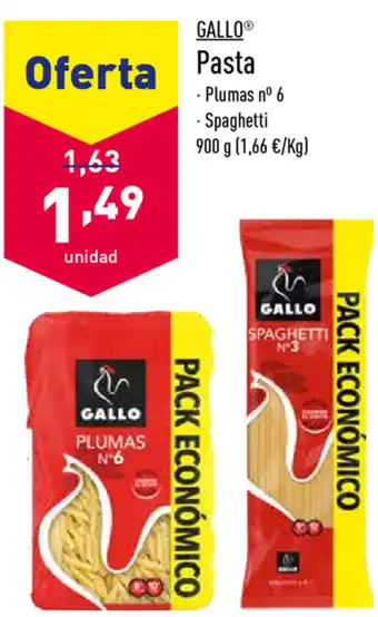 ALDI Gallo Pasta 900g oferta
