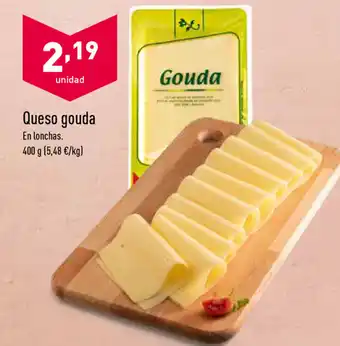 ALDI Queso gouda En Lonchas 400g oferta