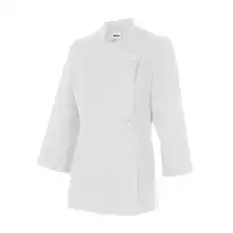 Chaqueta cocina ml mujer 36 blanco