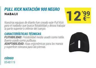 Decathlon Pull Kick Natación 900 Negro Nabaiji oferta