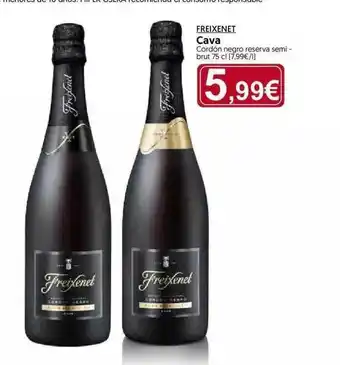 Hiper Usera Freixenet Cava 75cl oferta