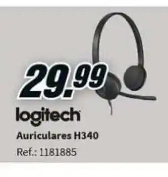MediaMarkt Logitech Auriculares H340 oferta