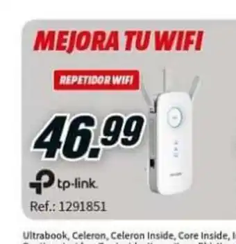 MediaMarkt Tp-link Mejora Tu Wifi oferta
