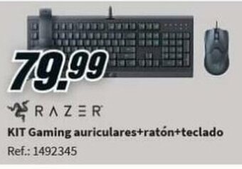 MediaMarkt Kit Gaming auriculares+ratón+teclado oferta