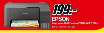 MediaMarkt Epson Impresora Multifunción ECOTANK ET-2714 oferta