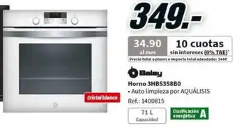 MediaMarkt Balay Horno 3H5358BO oferta