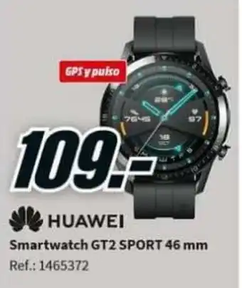 MediaMarkt Huawei Smartwatch GT2 Sport 46mm oferta