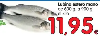 Alimerka Lubina estero mano 900g oferta