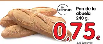 Alimerka Pan de la abuela 240g oferta