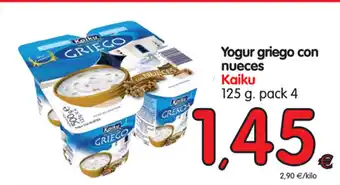 Alimerka Kaiku Yogur griego con nueces 125g oferta