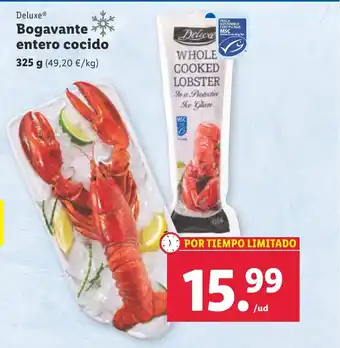 Lidl Bogavante entero cocido oferta