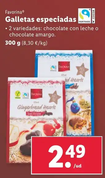 Lidl FavorinaⓇ Galletas especiadas oferta