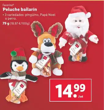 Lidl FavorinaⓇ Peluche bailarín oferta