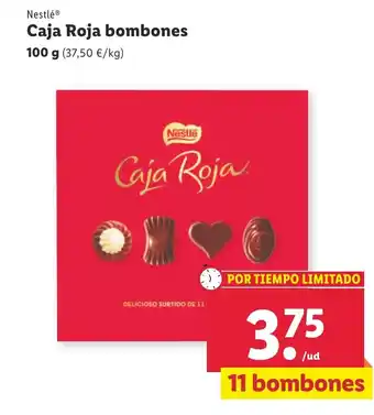 Lidl Nestlé® Caja Roja bombones oferta