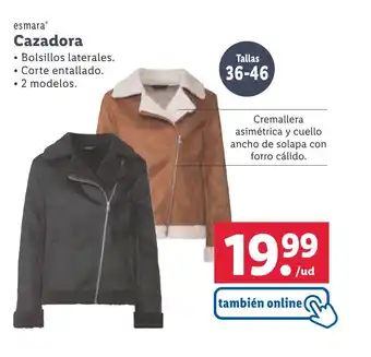 Lidl esmara Cazadora oferta