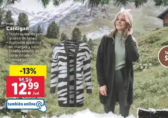 Lidl esmara Cárdigan oferta