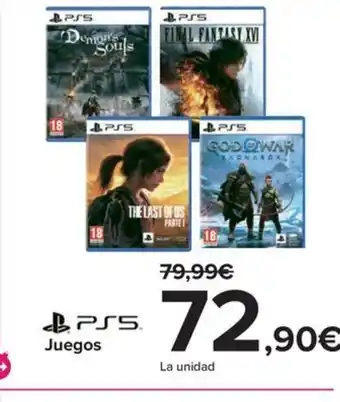 Carrefour PSS Juegos oferta