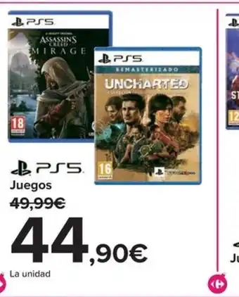 Carrefour Juegos oferta