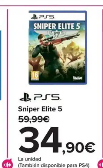 Carrefour SNIPER ELITE 5 oferta