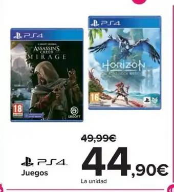 Carrefour Juegos oferta