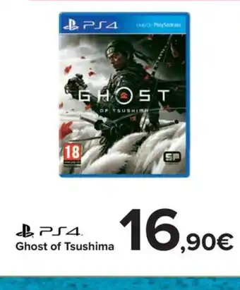 Carrefour PS4. Ghost of Tsushima oferta