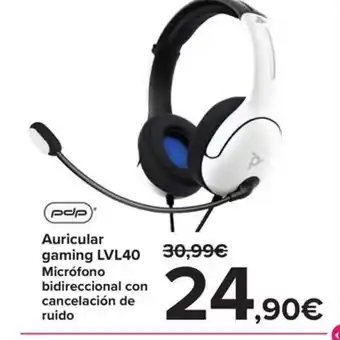 Carrefour Auricular gaming LVL40 oferta