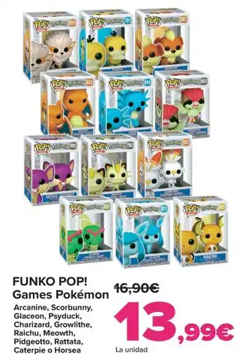 Carrefour FUNKO POP! Games Pokémon oferta