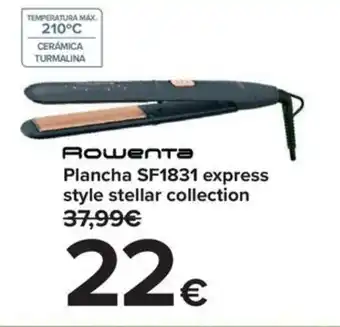 Carrefour Rowenta Plancha SF1831 oferta