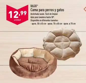 ALDI Baldo Cama Para perros y gatos oferta