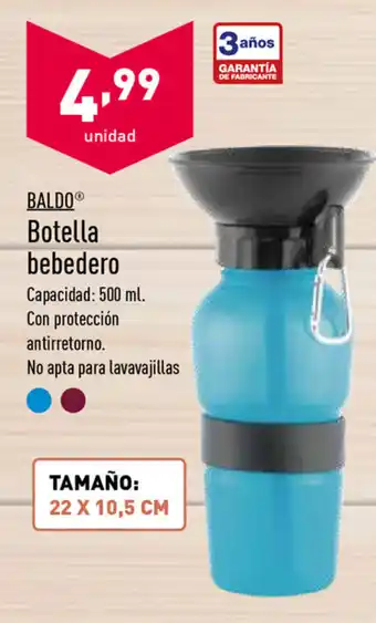 ALDI Baldo Botella bebedero oferta