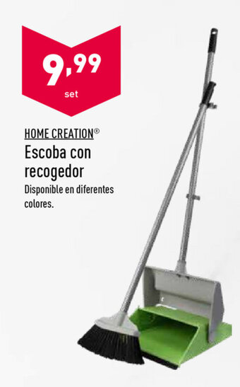 ALDI Home Creation Escoba con recogedor oferta