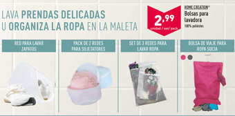 ALDI Home Creation Bolsas para lavadora oferta