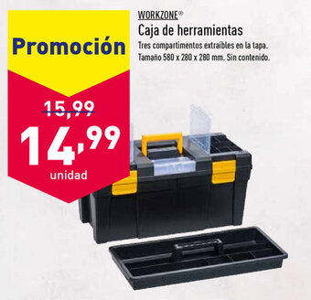 ALDI Workzone Caja de herramientas oferta
