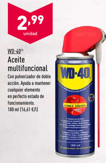 ALDI WD-40 Aceite Multifuncional oferta
