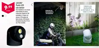 ALDI Lightzone Punto LED con sensor oferta