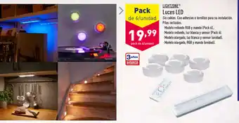 ALDI Lightzone Luces LED oferta