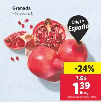Lidl Granada oferta