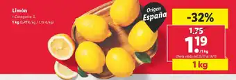 Lidl Limón oferta