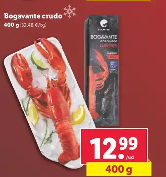 Lidl Bogavante crudo 400 g oferta