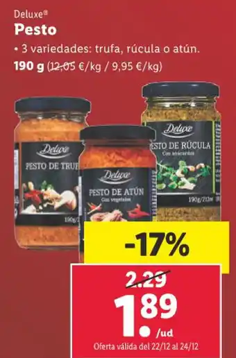 Lidl Deluxe® Pesto oferta