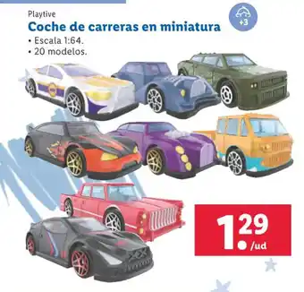 Lidl Coche de carreras en miniatura oferta