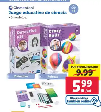 Lidl Juego educativo de ciencia oferta