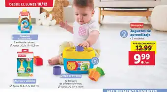 Lidl Juguetes de aprendizaje oferta